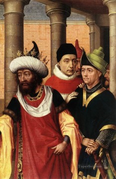 Rogier van der Weyden Painting - Group of Men Netherlandish painter Rogier van der Weyden